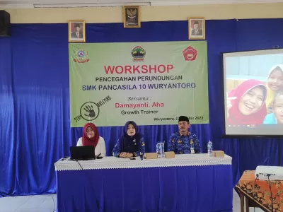 pembukaan workshop bullying